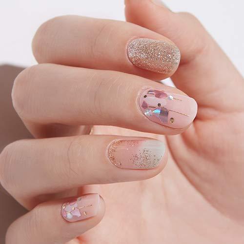 [GELATO FACTORY. ] Nail seal [pink sea of magic] put only manicure gel nails nail tip nail seal