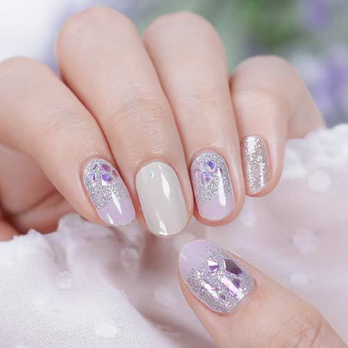 [GELATO FACTORY. ] Nail seal [girly purple shell] put only manicure gel nails nail tip nail seal Nail parts self-nail