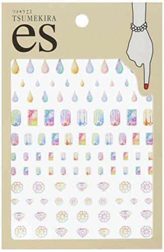 TSUMEKIRA (Tsumekira) nail seal es Aqua Jewel ES-AQA-101 multi-color