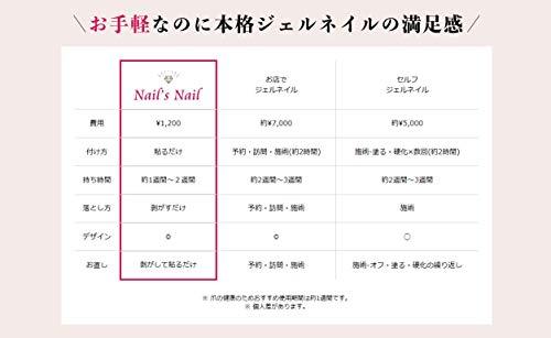 \ Put gel nails / Nail's Nail (Nail Snail) Gel nail strip 108
