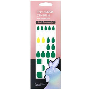 [ENVYLOOKZINIPIN] just put the foot nail seal for long-lasting foot nail seal nail strip nail wrap fashionable design _FA00121