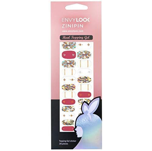 [ENVYLOOKZINIPIN] long-lasting manicure nail strip nail wrap stylish design just put gel nail seal _KA00229