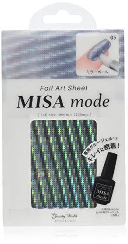 Beauty World MISA mode transfer foil 6 pieces mirror ball MIS485