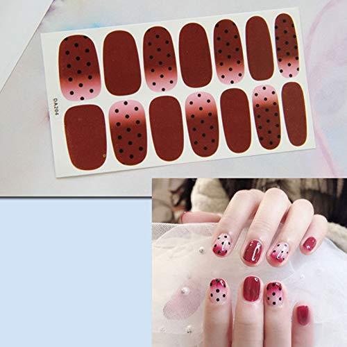 -6 sheets only manicure nail art nail wrap nail accessories women ladies present gift cute popular fashionable senior nail seal put nail stickers