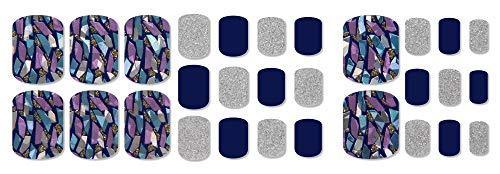 [GELATO FACTORY. ] Nail seal [Navy glass] put only manicure gel nails nail tip nail seal Nail parts self-nail