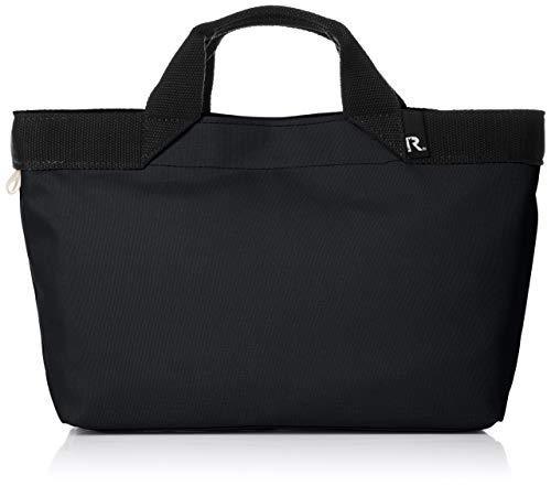 [Rutoto] back coating mini tote bag SN deli-coated cross-3468 BLACK