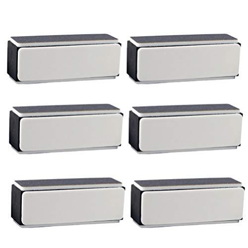 Beaupretty 6 piece 4-way nail sanding of the buffer block a healthy shiny nail file block pedicure care diy hand care kit (gray)