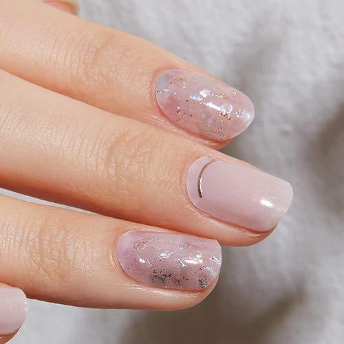 [GELATO FACTORY. ] Nail seal [pink purple pearl oysters] put only manicure gel nails nail tip nail seal