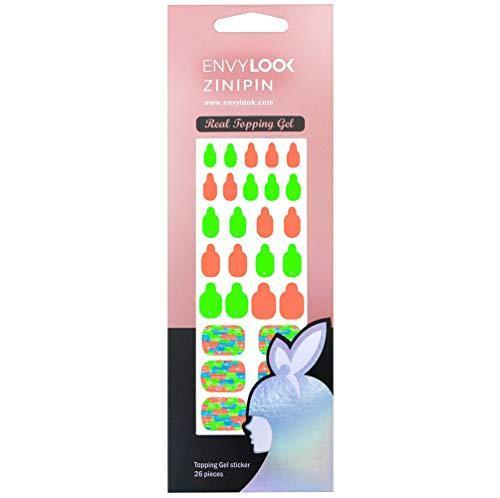 [ENVYLOOKZINIPIN] just put the foot nail seal for long-lasting foot nail seal nail strip nail wrap fashionable design _FA00180