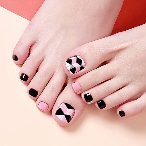 [ENVYLOOKZINIPIN] just put the foot nail seal for long-lasting foot nail seal nail strip nail wrap fashionable design _FA00044