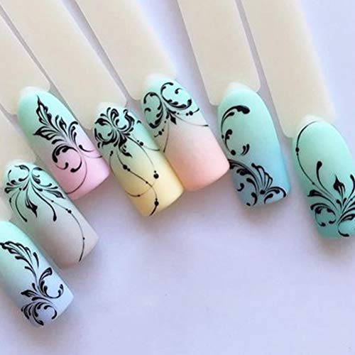 Manicure 40-sheet set just stick to Frcolor nail seal 3D nail sticker water nail foil design Nail Art seal claw