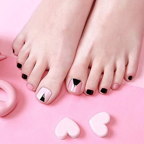 [ENVYLOOKZINIPIN] just put the foot nail seal for long-lasting foot nail seal nail strip nail wrap fashionable design _FA00040