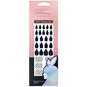 [ENVYLOOKxZINIPIN] just put the foot nail seal for long-lasting foot nail seal nail strip nail wrap fashionable design _FA00106