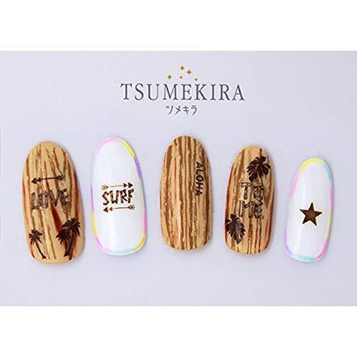 TSUMEKIRA (Tsumekira) Nail seal brand & Wood NN-BAW-101 multi-color