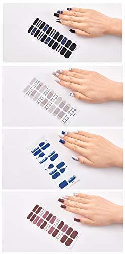 Just put ANPHSIN nail seal 10 pieces set manicure nail art nail wrap nail sticker nail accessories women easily Ladies gifts gift glamorous cute popular fashionable nail parts