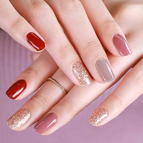 [GELATO FACTORY. ] Nail seal [flax plant Bordeaux] put only manicure gel nails nail tip nail seal Nail parts self-nail