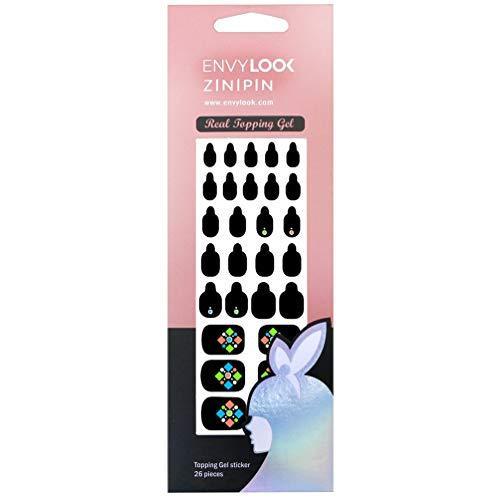 [ENVYLOOKZINIPIN] just put the foot nail seal for long-lasting foot nail seal nail strip nail wrap fashionable design _FA00176