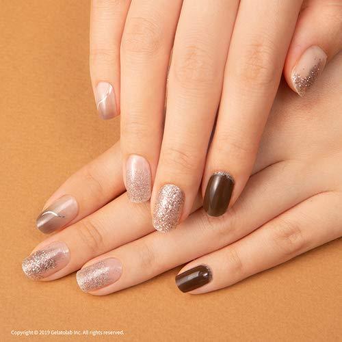 [GELATO FACTORY. ] Nail seal [Earl Gray sparkling] put only manicure gel nails nail tip nail seal