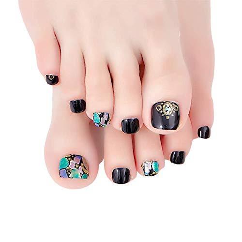 Uox Life Nail stick four claws of the seal foot only nail sticker nail art simple popular senior cute fashionable nail accessories women Ladies gifts