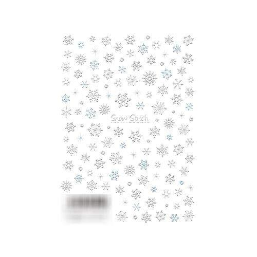 TSUMEKIRA nail seal snow crystal 6 NN-YUK-601