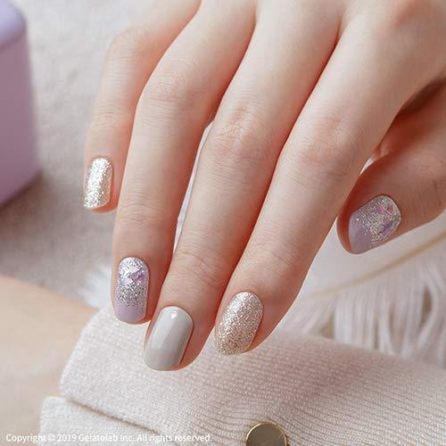 [GELATO FACTORY. ] Nail seal [girly purple shell] put only manicure gel nails nail tip nail seal Nail parts self-nail