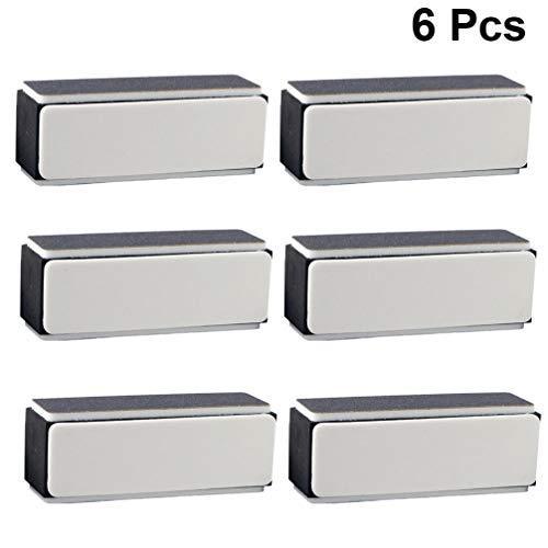 Beaupretty 6 piece 4-way nail sanding of the buffer block a healthy shiny nail file block pedicure care diy hand care kit (gray)