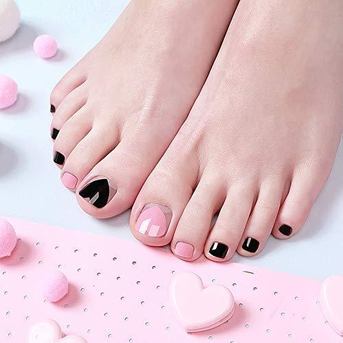 [ENVYLOOKZINIPIN] just put the foot nail seal for long-lasting foot nail seal nail strip nail wrap fashionable design _FA00038