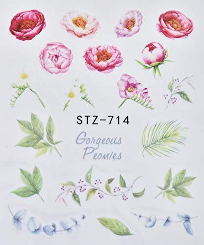 Also to nail seal tattoo stickers nail sticker affixed only simple manicure pressed flowers race Neirudeko cute fashionable nail art tattoos and resin material (cool 8 seat)