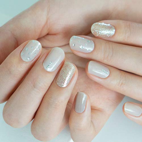 [GELATO FACTORY. ] [Star of Silky Beige] Nail seal stick only manicure gel nails nail tip nail seal Nail parts self-nail