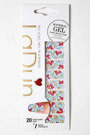 Celebrity LaDun (Radoyun) Gel nail seal Merci Flower 1 sheet (20 pieces)