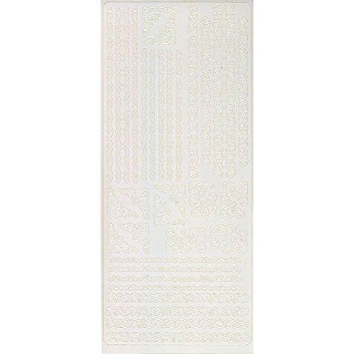 Elegant cut seal # 2 White