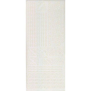 Elegant cut seal # 2 White