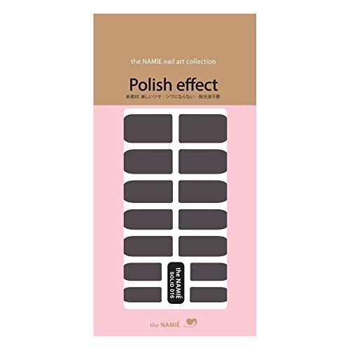 Namie Nail Art Collection polish effect SOLID 016 (14 chips)