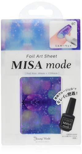 Beauty World MISA mode transfer foil 6 pieces Milky Way MIS487