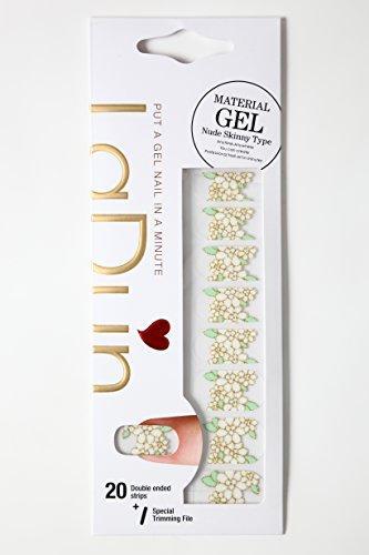 Celebrity LaDun (Radoyun) Gel nail seal bougainvillea 1 sheet (20 pieces)