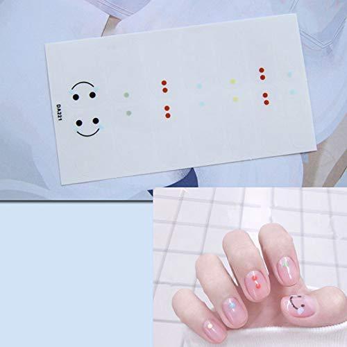 -6 sheets only manicure nail art nail wrap nail accessories women ladies present gift cute popular fashionable senior nail seal put nail stickers