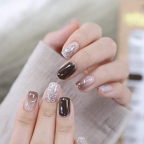 [GELATO FACTORY. ] Nail seal [Earl Gray sparkling] put only manicure gel nails nail tip nail seal