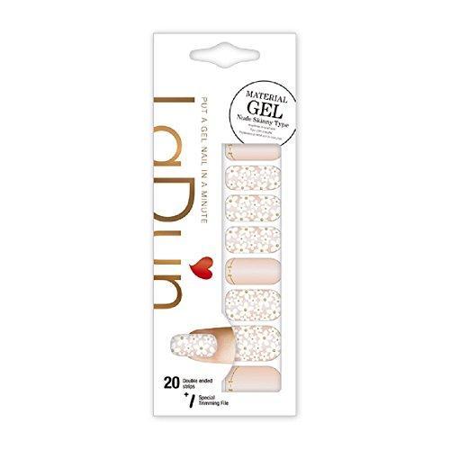 Celebrity LaDun (Radoyun) Gel nail seal elderflower 1 sheet (20 pieces)