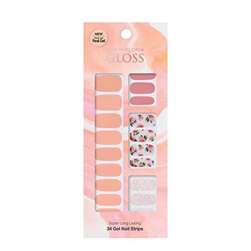 Dasshingude I Bas gloss gel nail strip DASHING DIVA Gloss Gel Nail Strip GVP_156JP original gel nail seal Purist Pink