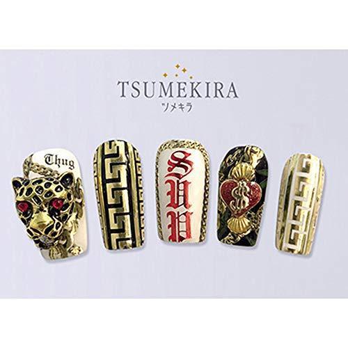 TSUMEKIRA (Tsumekira) nail seal BritneyTOKYO produced 3 Bling Bling Gold (2 pieces Gel-only) SG-BTK-107 Amada