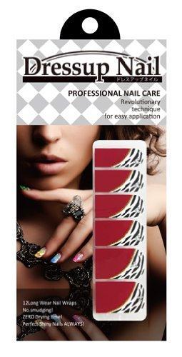 The sum line Dressup Nail nail seal White Tiger × Rouge 2-pack