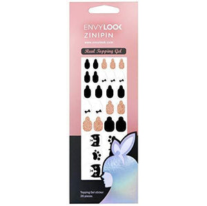 [ENVYLOOKZINIPIN] just put the foot nail seal for long-lasting foot nail seal nail strip nail wrap fashionable design _FA00033