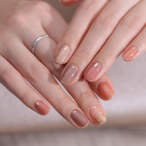 [GELATO FACTORY. ] Nail seal [all season beige marble] put only manicure gel nails nail tip nail seal Nail parts self-nail