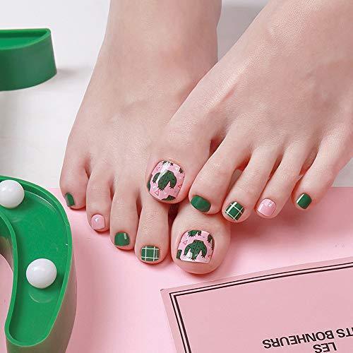 [ENVYLOOKxZINIPIN] just put the foot nail seal for long-lasting foot nail seal nail strip nail wrap fashionable design Puchipura nail _FA00091