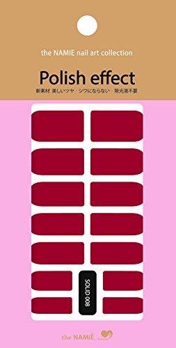 Namie Nail Art Collection polish effect SOLID 008 (14 chips)