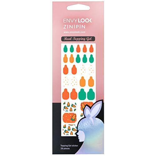 [ENVYLOOKZINIPIN] just put the foot nail seal for long-lasting foot nail seal nail strip nail wrap fashionable design _FA00183