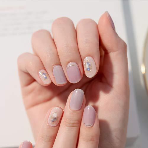 [GELATO FACTORY. ] Nail seal [Unicorn purple] put only manicure gel nails nail tip nail seal Nail parts self-nail