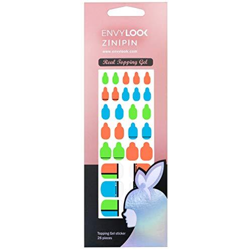 [ENVYLOOKZINIPIN] just put the foot nail seal for long-lasting foot nail seal nail strip nail wrap fashionable design _FA00178