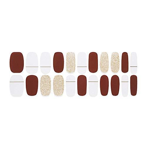 [GELATO FACTORY. ] [Between the Red and Brown] nail seal stick only manicure gel nails nail tip nail seal Nail parts self-nail