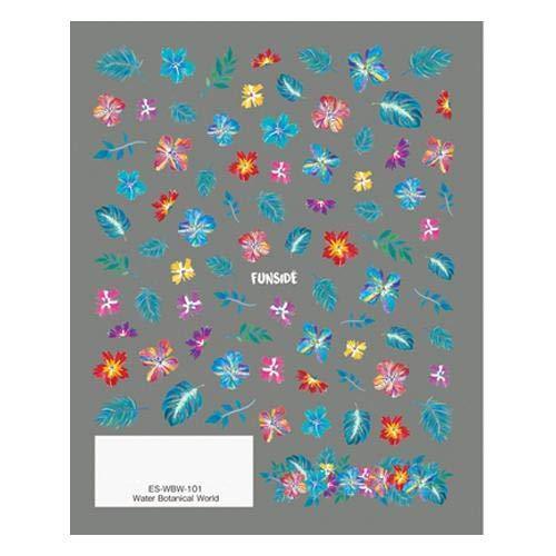 TSUMEKIRA (Tsumekira) nail seal es Water Botanical World ES-WBW-101 multi-color